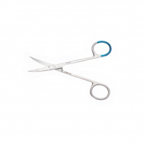 SCISSOR IRIS 11.5CM CVD ST DISP (06-305) EA