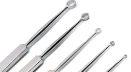 CURETTE FOX DERMAL 5MM (NS-53-486D)      EA