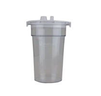 MEDGYN 3/8" DISPOSABLE COLLECTION JAR W/CAP (022331)