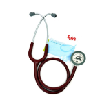 STETHOSCOPE SPIRIT ADULT DUAL HEAD BURGUNDY (S601PF-10)