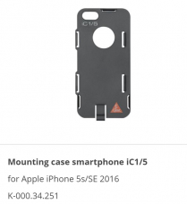 HEINE IPHONE 5 MOUNT CASE (K-000.34.251) EACH