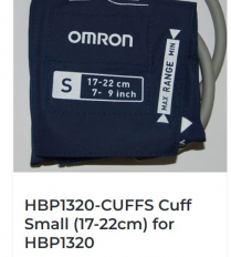 CUFF & BLADDER SMALL HBP1320 (HBP1320-CUFFS) EA