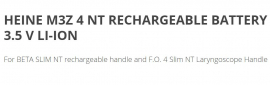 BATTERY RECHARGE LI-ION M3Z NT4 (X-007.99.380) EA
