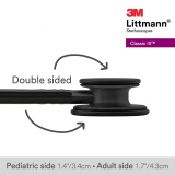 STETHOSCOPE LITTMANN CLASSIC III BLACK EDITION (5803)