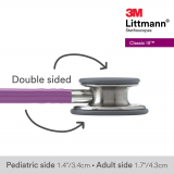 STETHOSCOPE LITTMANN CLASSIC III LAVENDER (5832)  EA