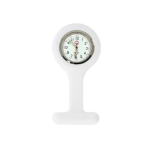 FOB WATCH SILICONE WHITE NURSES STANDARD DIAL