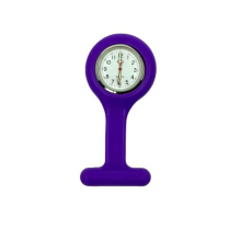 FOB WATCH SILICONE PURPLE NURSES STANDARD DIAL