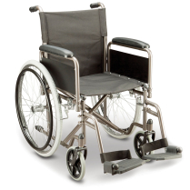 WHEELCHAIR FOLDING SOLID WHEEL (NC0290) FOOTREST