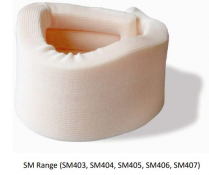 CERVICAL COLLAR FOAM VEL/CLOSURE MED/LONG (SM404) EA