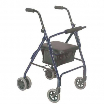 WALKER EZY 4 WHEEL LOCK AND BASKET   EA