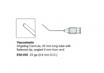 E20-055 VISCOELASTIC IRRIG CANN 23G ANG