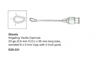 E20-231 SHEETS IRRIG.VECTIS SERRATED 23G