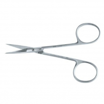 E25-510 EYE SCISSORS STR SHARP BLADE 9CM