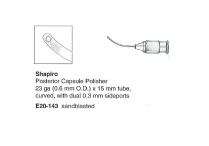 E20-143 SHAPIRO PC POLISHER 23G S/BLAST