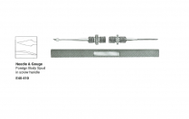 E40-410 SPUD NEEDLE & GOUGE SCREW IN HDL