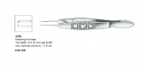 E30-456 JAFFE SUTURE FORCEPS