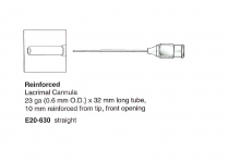 E20-630 LACRIMAL CANNULA 23G REINFORCED