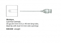 E20-640 MCINTYRE LACRIMAL CANNULA ST