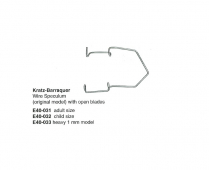 E40-033 KRATZ BARRAQUER SPECULUM HEAVY