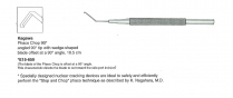 E15-659 NAGAHARA PHACO CHOPPER 90 DEG ANGLED