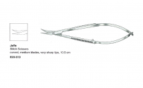 E25-313 JAFFE STITCH SCISSORS CURVED