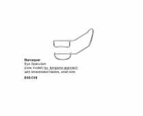 E40-018 BARRAQUER TEMPORAL WIRE SPECULUM