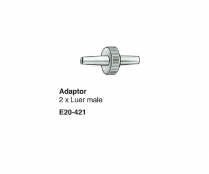 E20-421EF EZFIT ADAPTOR 2 X LUER MALE