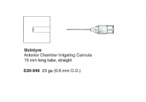 E20-046 MCINTYRE STRAIGHT CANNULA 23G