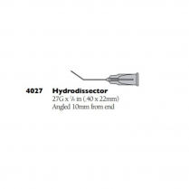 4027 HYDRODISSECTOR FLAT ANGLED 27G   10