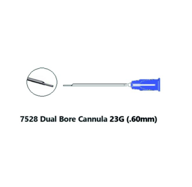 7528 HURRICANE 23G DUAL BORE CANNULAS BOX/5