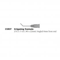 02827 IRRIGATING CANNULA 27G N/STERILE  100