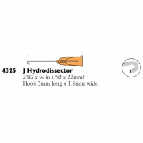 4325 J HYDRODISSECTOR FLATTENED 25G  BOX10