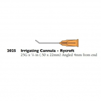 2025 IRRIGATING CANNULA RYCROFT 25G              10