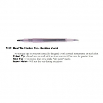 7319 MARKER PEN DUAL TIP GENTIAN VIOLET P/20