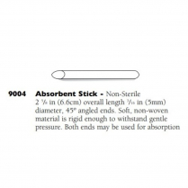 9004 ABSORBANT STICK NON-STERILE         BOX/250