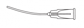 BVI LACRIMAL CANNULA 21GX1-3/8' (581615) BOX/10