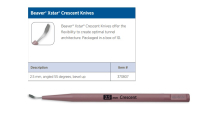 KNIFE 55 DEG BEV UP MATTE CRESCENT S/SU (373807) B10