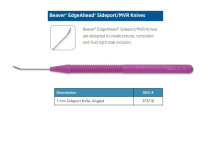 KNIVE SIDEPORT 1MM ANGLED (373710)          BOX/10