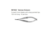 SCISSORS VANNAS M.LENS REF CATASET 10.8 (581422) BOX/10