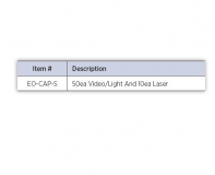 ENDOSCOPE CONNECTOR CAP 5OEA VIDEO/LIGHT 10EA LASER(EO-CAP-S