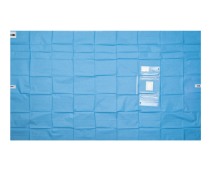 DRAPE FULLBODY APERTURE NONWOV BLUE W 2x500ML 581157 BOX10