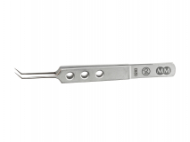 MMSU0283S JEWELLERS FORCEPS ANGLED FINE ST PK/5