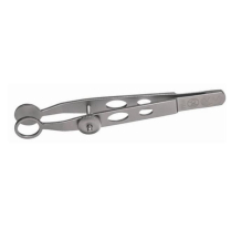 MMSU1449S CHALAZION CLAMP, OVAL, MEDIUM, GROOVED BOX/20