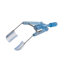 MMSU1566S MECHANICAL SPECULUM, 45? SOLID BLADE BOX/20