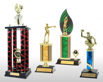 plastic column series trophies catagory