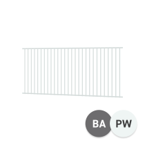 Homesafe Flat Top Panel - 2400 x 1200mm - Basalt and Pearl White