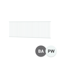 Homesafe Flat Top Panel - 3000 x 1200mm - Basalt and Pearl White