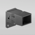 38 x 25 Horizontal Adjustable Fence Bracket