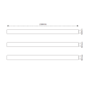 Rural PVC Fence Panel Kit - 2388W x 1300H