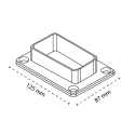 PVC Bracket - 51 x 89mm